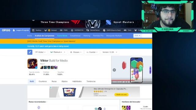 Tier list del parche 12.21 de League of legends (Mejores picks y bans de cada linea de top a bot) смотреть онлайн