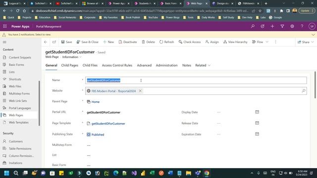 Auto populate lookup field using Web Template in Power Pages/ Power Portals смотреть онлайн