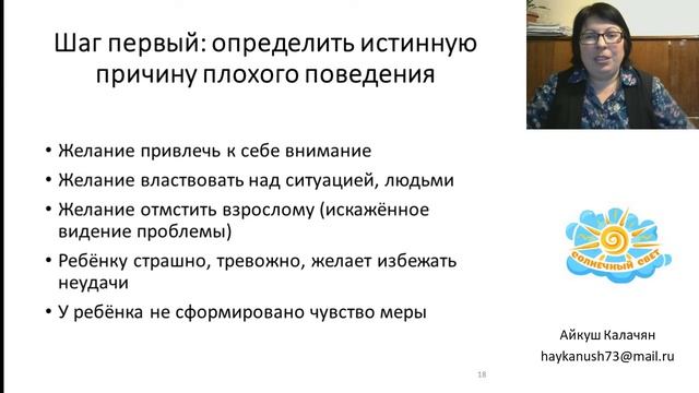Вебинар "Профилактика детской агрессивности в условиях образовательного учреждения" смотреть онлайн