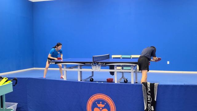 Enrique Y. Rios (11yrs old) vs Wantong Liu - Practice Match смотреть онлайн