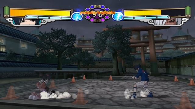 Naruto Gekitou Ninja Taisen! 4 Walkthrough Part 2 - Sasuke vs Sakon Curse Mark 2 1080p 60 FPS смотреть онлайн