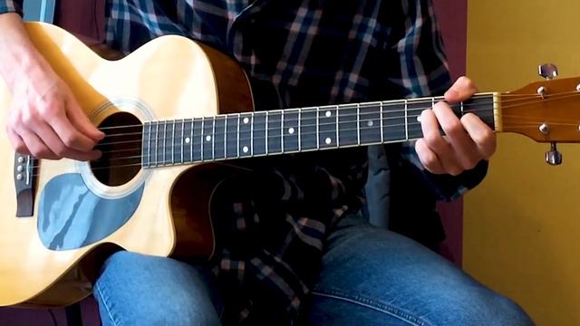 Если б не было тебя Джо Дассен  соло гитара