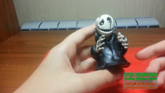 W.D.Gaster из пластилина / Undertale W.D.Gaster Polymer Clay