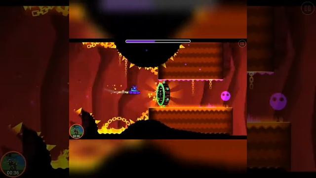 Geometry dash melt down (прохождение уровня Viking Arena) смотреть онлайн