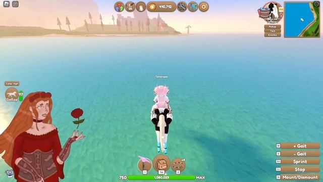 Catching the NEW V2 CLYDESDALE in WILD HORSE ISLANDS on ROBLOX (& A Giveaway!) смотреть онлайн