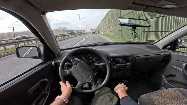 1998 Volkswagen Polo Classic | 1.4 i 60HP | POV Test Drive смотреть онлайн