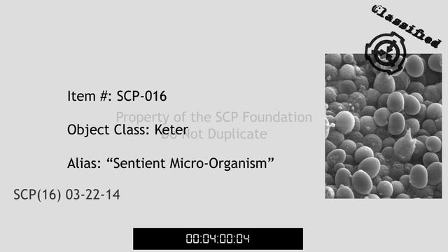 SCP-016 смотреть онлайн