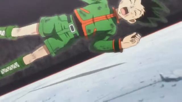 Гон против Хисоки. Бой на арене