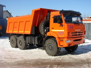 Самосвал 12м3 на шасси Камаз 43118 (6х6, 12м3, 300 л.с., КПП 154, обогрев платформы)