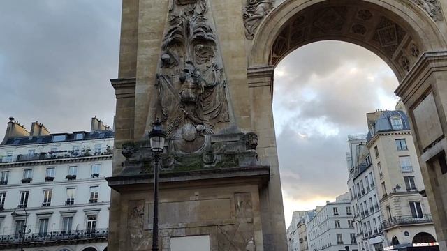 ?? Paris, France / Porte Saint-Denis/Passage Brady #4k #love #paris #france смотреть онлайн