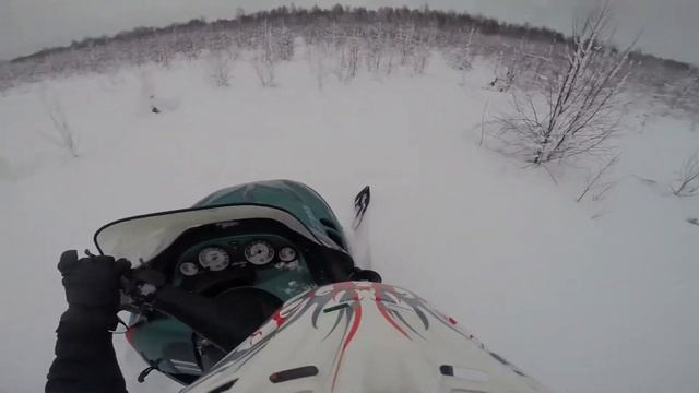 Покатушки на снегоходе Ski-doo grand touring смотреть онлайн