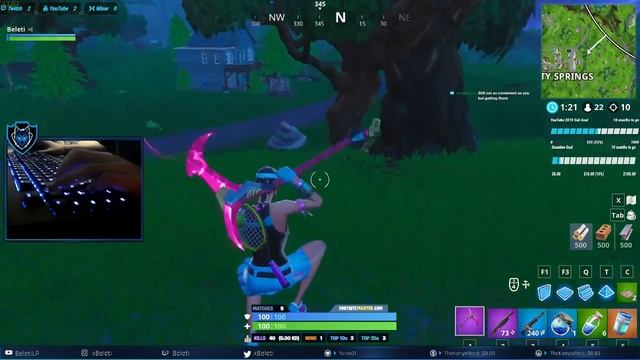 Fortnite Full Game | DID I GET ANOTHER ONE 20 BOMB? (Volley Girl Gameplay) смотреть онлайн