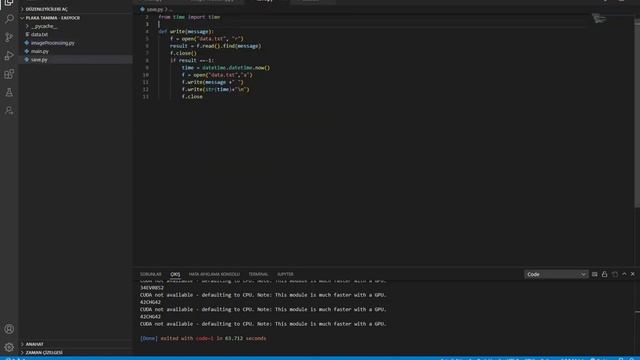 Plaka Tanıma Sistemi | Python OpenCV & EasyOCR | Github Kaynak Kodu смотреть онлайн