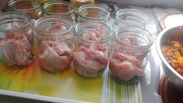 тушонка " КРОЛИК З ГРЕЧКОЮ."/ домашні тушонки в автоклаві. смотреть онлайн