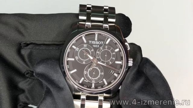 Обзор 4 Измерение  TISSOT COUTURIER CHRONOGRAPH T035.617.11.051.00