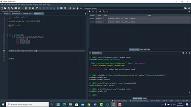 python -Ders 3 Class Yapısı смотреть онлайн
