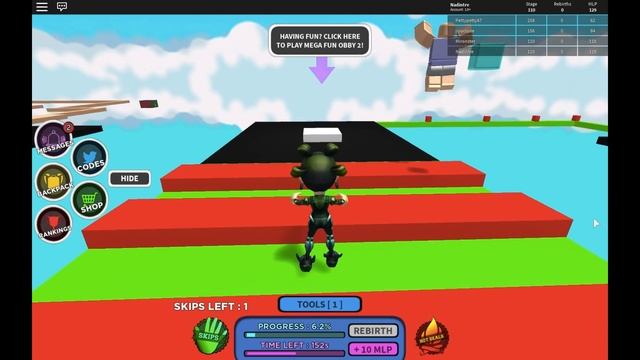 Играем с мамой в Roblox, похоже она прокачалась! смотреть онлайн