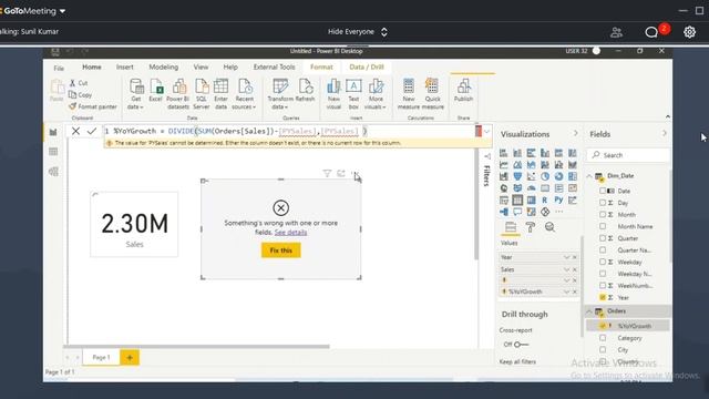 09 power bi - calender | Power BI - Power Pivot Training Part 9 | Power Pivot Tutorial смотреть онлайн