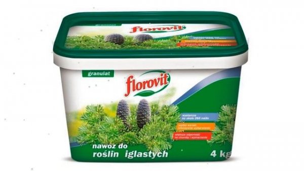 Удобрение Для хвойных растений (FLOROVIT), 4 кг обзор 8013887 производитель FLOROVIT (Польша)