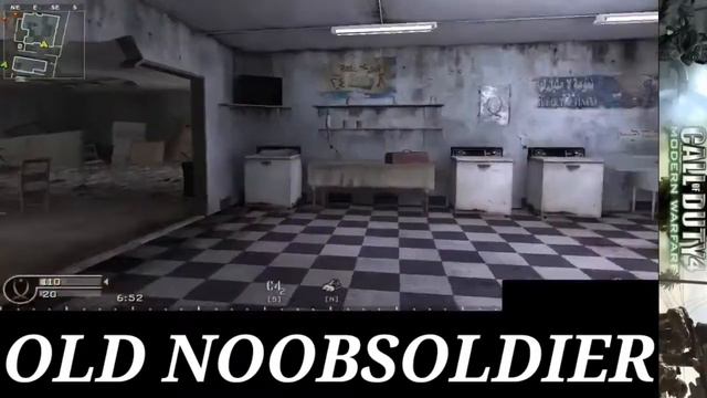 Call Of Duty 4 modern warfare Team deathmatch 2v2 with Bots смотреть онлайн