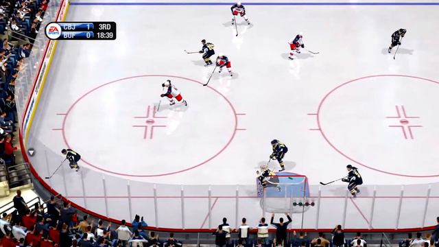 NHL 09 Gameplay Buffalo Sabres vs Columbus Blue Jackets смотреть онлайн