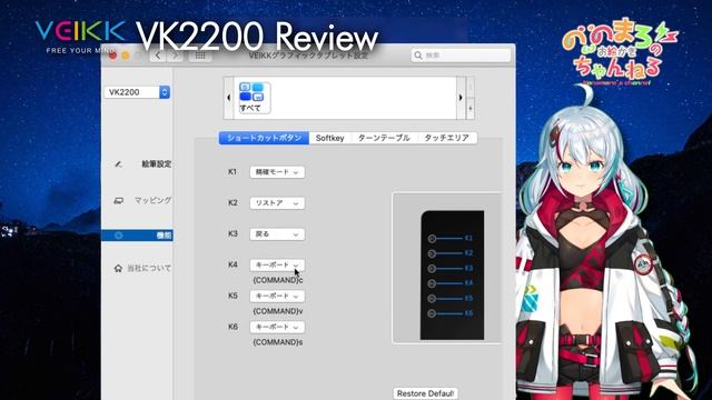 【VEIKK VK220】4万円台で買える、21.5インチの液タブ！？【イラストメイキング付き】 смотреть онлайн
