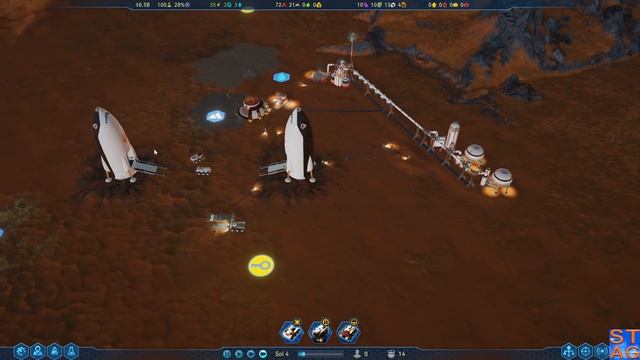 A Blue Sun Rises (Episode 1) - Surviving Mars: Blue Sun Corporation Let's Play смотреть онлайн