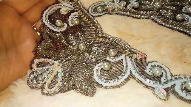 МК. LUNEVILLE EMBROIDERY. Люневильская вышивка для начинающих ?. смотреть онлайн