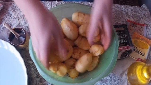 КАРТОШКА - гармошка в духовке смотреть онлайн