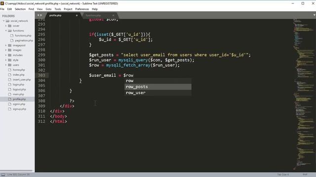 New Social Network in PHP & MySQLi 21 Stylish Profile Page - PHP Projects смотреть онлайн