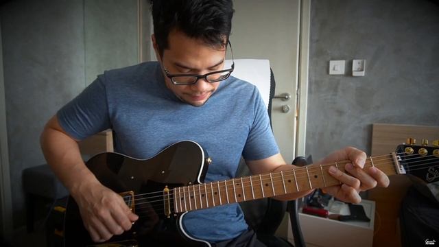 Fusion Funk Groovy Jam in D minor Game Guitarist смотреть онлайн