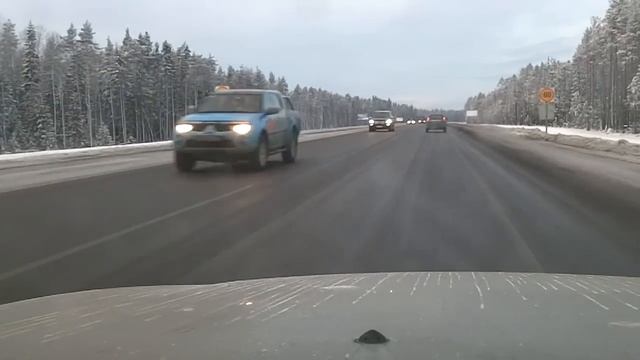 Трасса "Скандинавия". Участок от ЗСД до границы СПб (47 км.), реконструкция смотреть онлайн