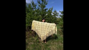 ❄️МК номер 21.Узор для шали крючком ❄️Часть первая