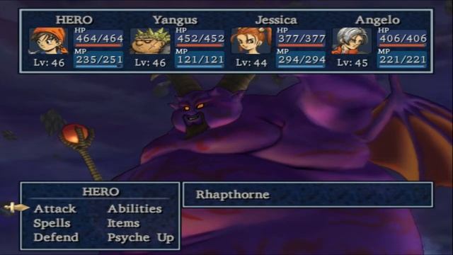 Dragon Quest VIII: Journey of the Cursed King (PS2) Final Boss Rhapthorne смотреть онлайн