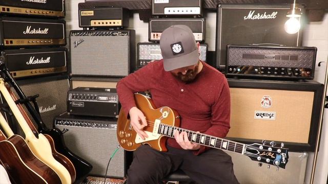 Review & Demo | 2018 Gibson Les Paul Classic P 90s Goldtop смотреть онлайн