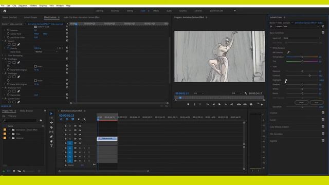 Premiere pro - Sketch Animated Effect смотреть онлайн