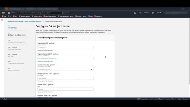 ACM Private CA - Creating a New Private Certificate Authority смотреть онлайн