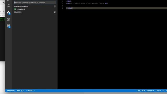 How To Use Git With Visual Studio Code смотреть онлайн