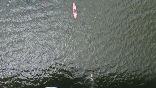 Заплыв на 1500 м по Ишиму. смотреть онлайн