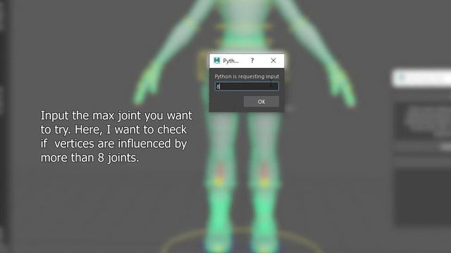 Python script for maya to Copy skinweight and adjust max influence смотреть онлайн
