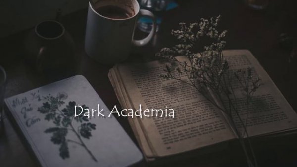 Dark Academia - Deep Focus, Study Music, Relaxation, Distant Rain