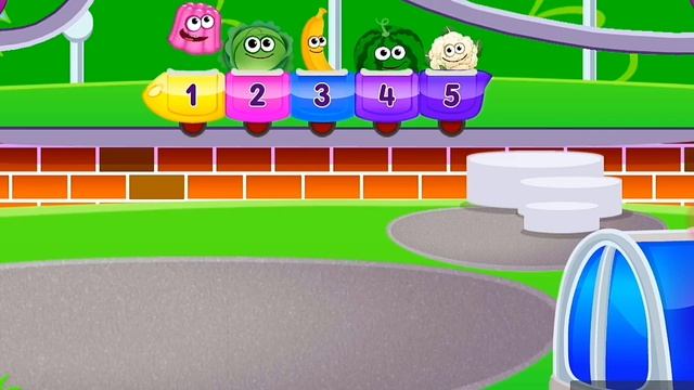 Цифры для малышей. Изучаем цифры. Овощи. Весёлые овощи. Мултик для маленьких смотреть онлайн