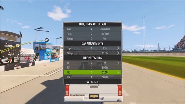 NASCAR Heat 2 - Pit adjustment only setup - Chicagoland (Camping World Truck Series) смотреть онлайн