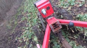 Тяжёлый дизельный мотоблок.