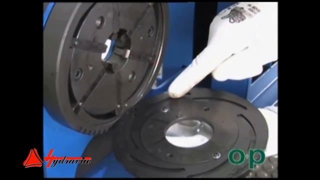 Станок для опрессовки РВД O+P Tubomatic H25 PI в работе смотреть онлайн