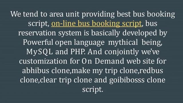 PHP Bus Booking Script - WEBSITE SCRIPTS смотреть онлайн