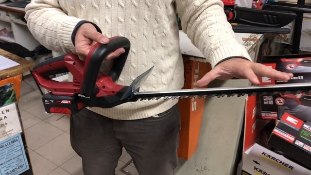 CORTA CERCO EINHELL INALÁMBRICO GE-CH 1846 LI SOLO смотреть онлайн