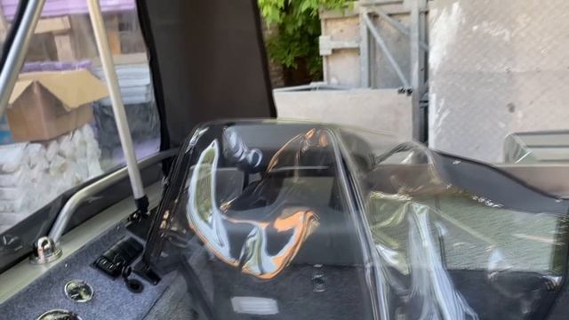 Ходовой тент. Подробный обзор тента и лодки Girgis 390. смотреть онлайн