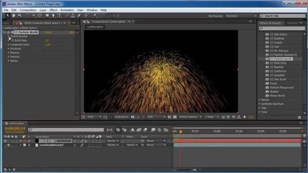 Самоучитель по монтажу, Adobe after effect for beginner