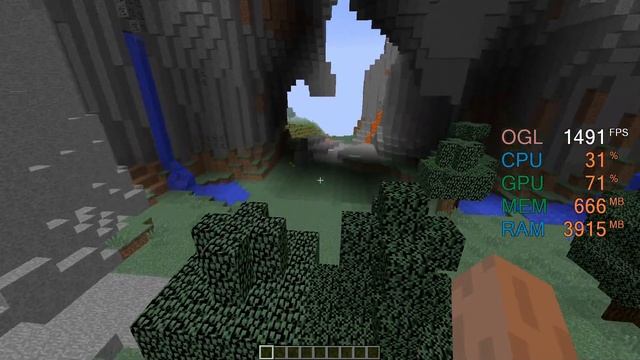 GeForce GTX 1060 6GB -- Intel Core i3-8100 -- Minecraft FPS Test смотреть онлайн